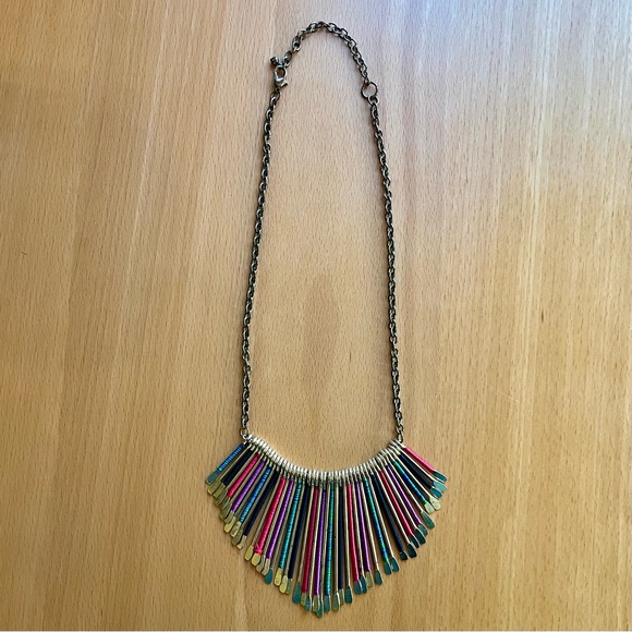 Multicolor Statement Necklace - Picture 2 of 3
